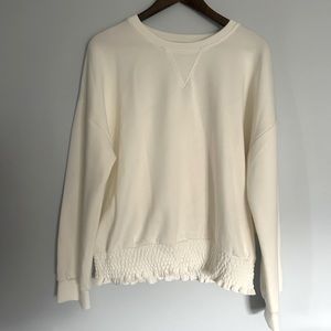 Cynthia Rowley XL Ivory top